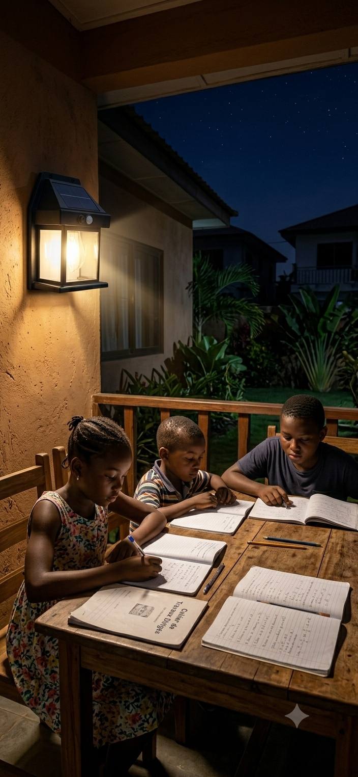 LAMPE SOLAIRE MURALE INTELIGENTE