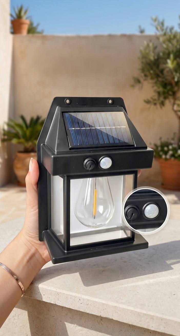 LAMPE SOLAIRE MURALE INTELIGENTE
